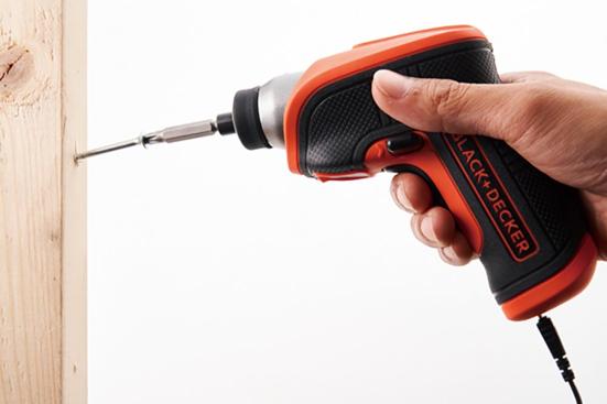 BLACK+DECKER「3.6Vコンパクトドライバー」5