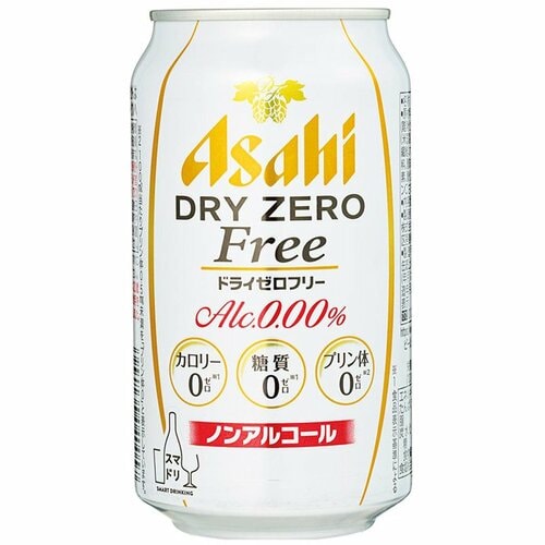 ノンアルコールビールおすすめ アサヒビール アサヒドライゼロフリー イメージ