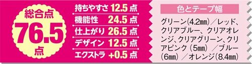 8位: 小さくて携帯に便利カラバリと幅も豊富 イメージ