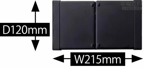 折りたたみ時 モバイルキーボードおすすめ イメージ