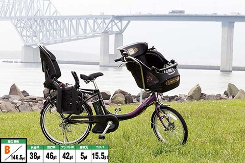 マルキン自転車:デリシアデュオ HBEF3:自転車:子乗せ