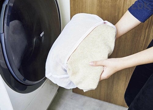2:洗濯機で脱水3分 ニットの毛玉を取るコツおすすめ イメージ