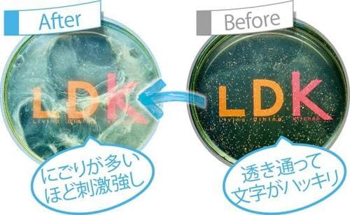 テスト1：タンパク質の変化 食器用洗剤おすすめ イメージ