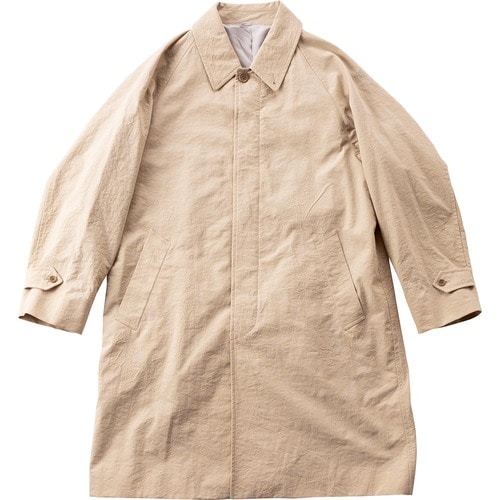 着回せる服おすすめ green label relaxin ナイロンオックス ラグラン ステンカラーコート 撥水 イメージ1