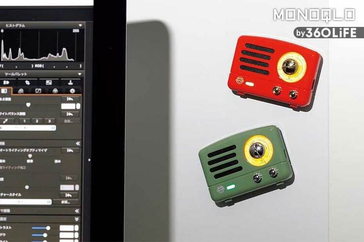 マグネット式の小型Bluetoothスピーカーがおすすめ。好きなところに貼れて音が変わって楽しい！(MONOQLO)のイメージ