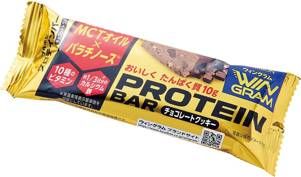 市場 ブルボン チョコレートクッキー プロテインバー