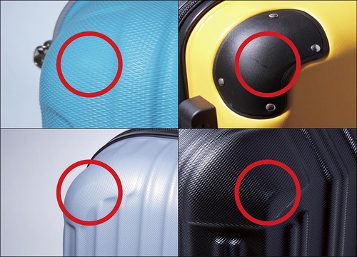 選び方1:耐衝撃性 機内持ち込みできる安いスーツケースおすすめ イメージ
