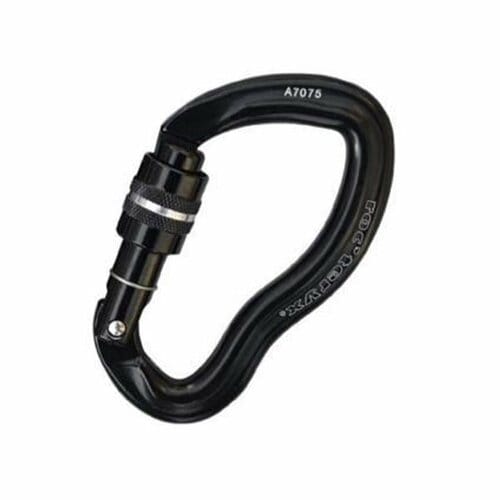 カラビナおすすめ ロックテリクス パワー25スクリュー ブラック BK RTAKG1196N イメージ1