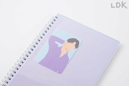 表紙にチケットや写真をIN！ 推し活ノートおすすめ イメージ
