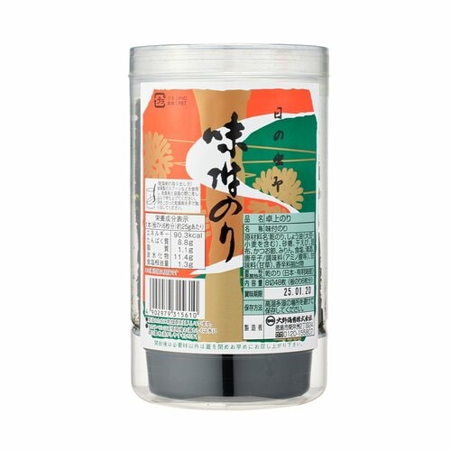 ベストバイは大野海苔「味付け卓上のり」 味付け海苔おすすめ イメージ