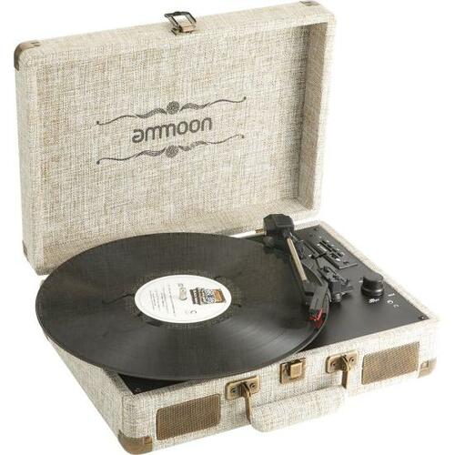 屋外でも楽しめるammoon「レコードプレーヤー」 イメージ