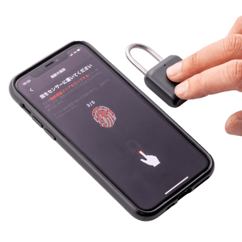 スマート南京錠おすすめ eLinkSmart 指紋 南京錠 イメージ3