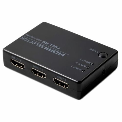 HDMI切替機おすすめ ナカバヤシ HDS-FH02/BK イメージ2