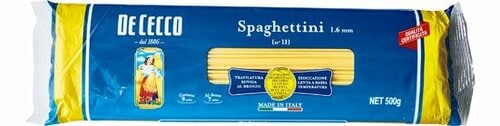 日清フーズ:ディチェコ:No.11:スパゲッティーニ:パスタ