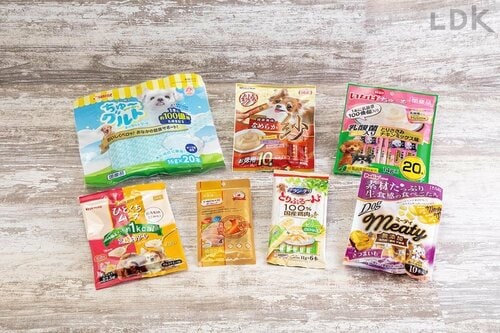 ジャーキー、ペースト状の犬用おやつを比較 犬用おやつおすすめ イメージ