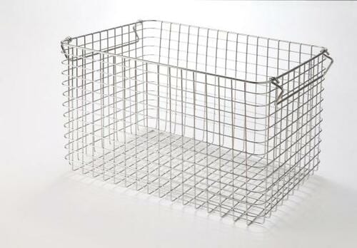 無印良品:18-8ステンレス ワイヤーバスケット1ー7