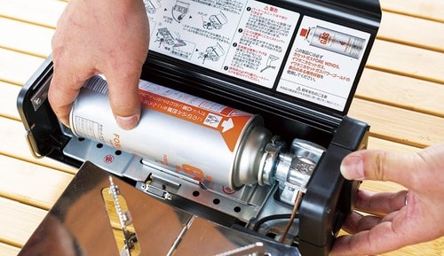 道具選びのポイント:手軽さで選ぶならCB缶のガス燃料 イメージ