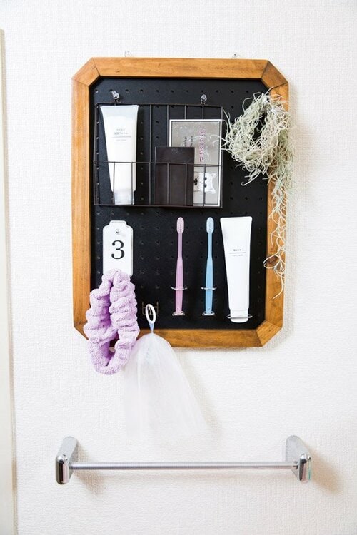 ミニ有孔ボードがかわいすぎる！どこで使っても主役級アクセント イメージ