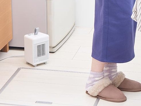 省エネであたたかくなる小型ヒーターがほしい！ 小型セラミックファンヒーターおすすめ イメージ