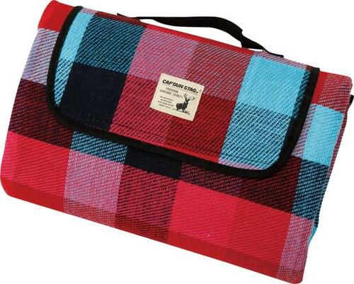 地面の冷たさをカット！ キャプテンスタッグ「起毛レジャーシート」 イメージ