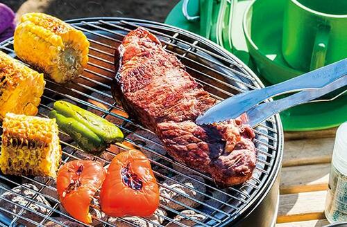 美味しそうなBBQの写真