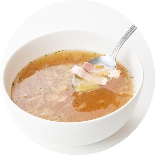 スープに入れちゃえば塩味がやわらぐ! 肉の冷凍保存方法おすすめ イメージ