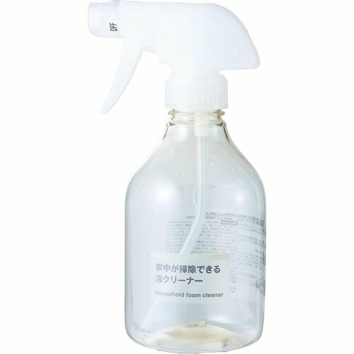 無印の希釈洗剤おすすめ 無印良品 家中が掃除できる希釈洗剤 泡タイプ ボトルセット イメージ2