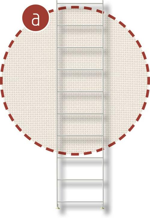 その1：毎日使う小物を見せ収納無印のシェルフの脚を棚に！ イメージ3