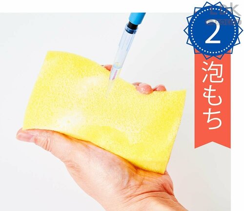 泡立ちが続いて洗いものがはかどる イメージ