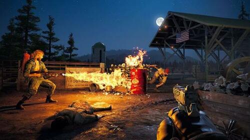 PS4で遊べるFPS・TPSソフトおすすめ ユービーアイ ソフト ファークライ5 イメージ2