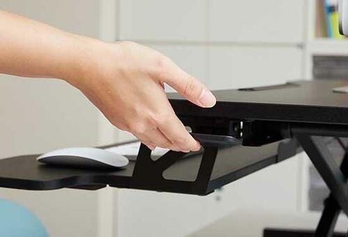 自分の好きな高さに調整できます イメージ