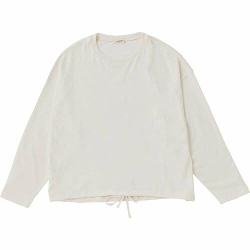 レディースのロンTおすすめ studio CLIP 裾ドロストカラープルオーバー イメージ1