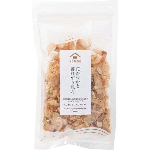 6位: 昆布入りで旨みが増し増し!「花かつおと薄けずり昆布」 久世福商店おすすめ イメージ