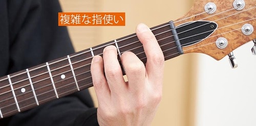 ▼通常のギター イメージ