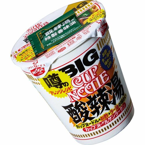 MONOQLO 2025上半期グルメ大賞おすすめ 日清食品 カップヌードル 酸辣湯 ビッグ イメージ1