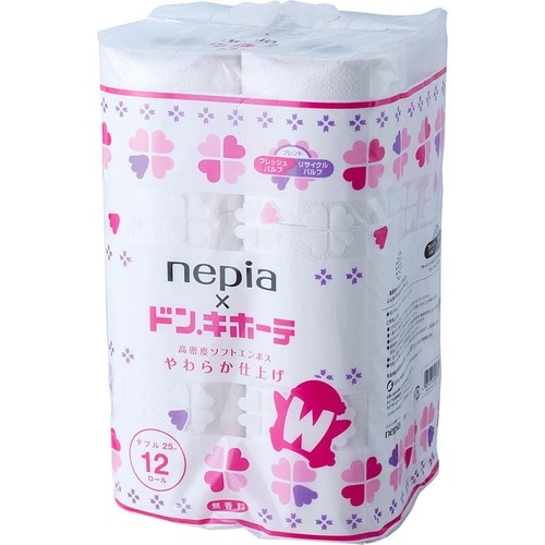 トイレットペーパーおすすめ ドン・キホーテ ネピア×ドン・キホーテ やわらか仕上げ イメージ1
