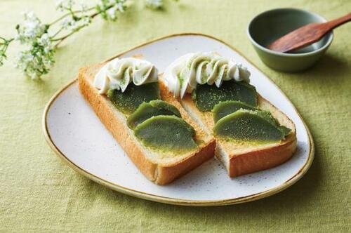 C評価: 子どもでも食べやすい「抹茶あんバター」
