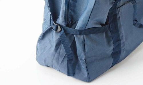 【ストレス激減ポイント】荷物が少ないときも再度のベルトで安定感UP ボストンバッグおすすめ イメージ