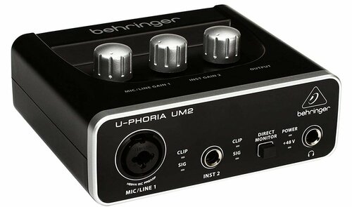 behringer「UM2 U-PHORIA」