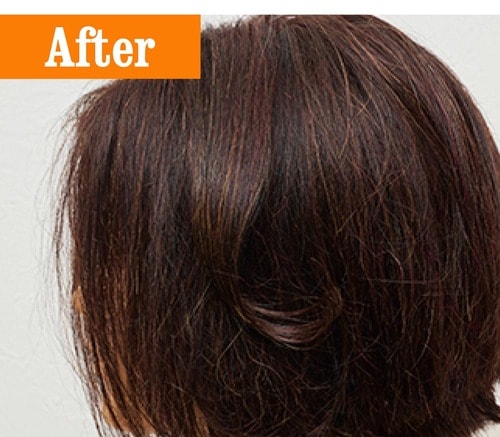 パサつき感なく動きを出せた メンズヘアアイロンおすすめ イメージ2