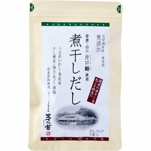 久原本家:茅乃舎:煮干しだし