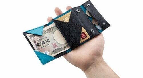 現金を入れても1.4cm！アブラサスの薄い財布 イメージ