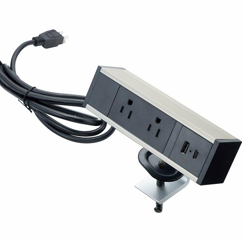 クランプ式電源タップおすすめ FlexiSpot デスクに取り付ける電源タップ ps022 イメージ1