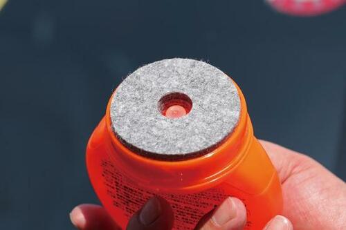 スムーズな作業で撥水性能もバッチリ ソフト99 ぬりぬりガラコデカ丸