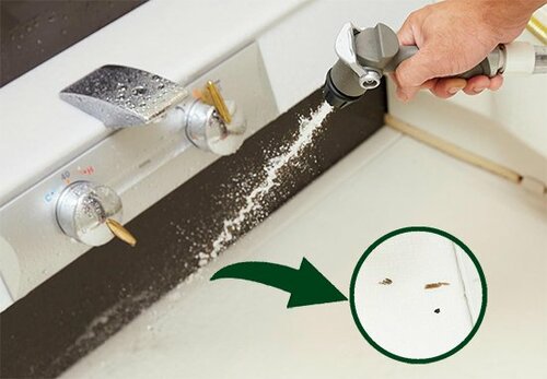 ジェット水流で汚れをかき出すラクラク風呂掃除 イメージ2