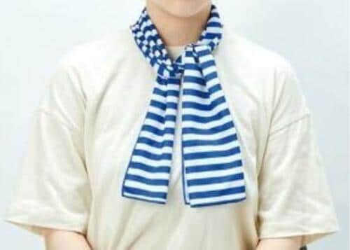 冷え冷え！ ほどよい長さも便利 GENIAL「アイスタオル」 イメージ3