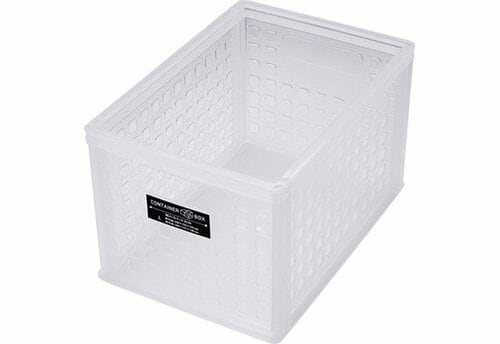 セリア:コンテナボックス M:収納カゴ