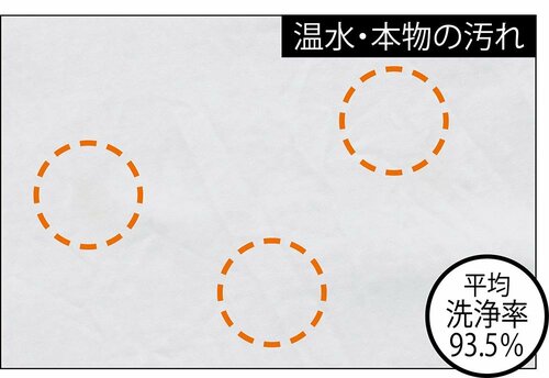 どんな汚れもまんべんなく落として優秀 イメージ2