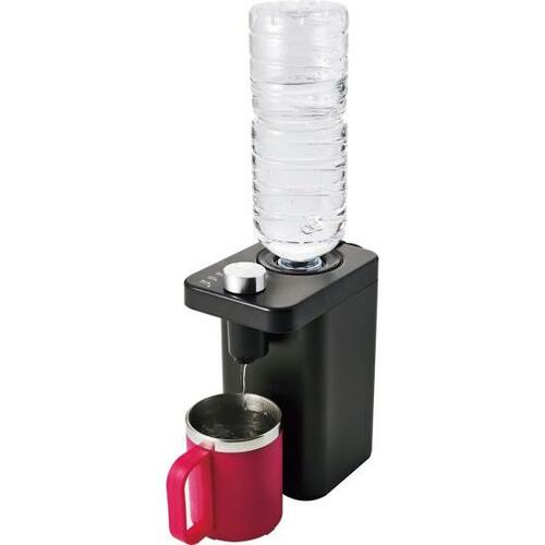 ペットボトルがそのまま使える「サンコー 瞬間湯沸かしケトル」 イメージ