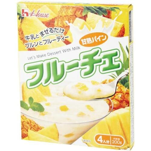 甘さ控えめで大人デザートに買い！ハウス食品 フルーチェ 甘熟パイン イメージ